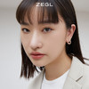 ZEGL人造珍珠耳环女轻奢高级感耳钉925银针秋冬耳饰 商品缩略图4