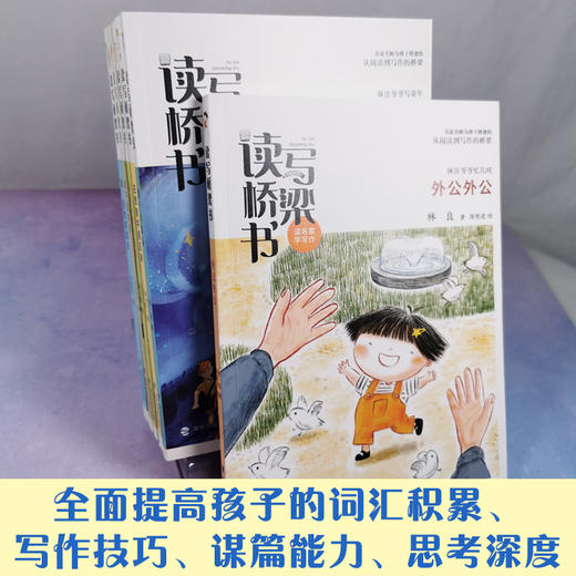 读写桥梁书系列（套装共6册，外公外公|那个火车头|稻草人想说的话|走，到怪兽国去|镜子里的我|在想象中遇见诗） 商品图4