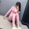 RY-R2689可可唯美树纹蕾丝恒温发热保暖内衣V领女神衣修身秋衣秋裤套装女 商品缩略图1