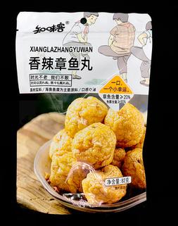 知味客香辣章鱼丸82g 商品图0