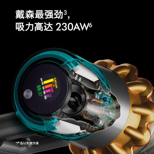 【6F】Dyson戴森V15新品限量黑杆手持无线吸尘器 除螨大吸力 激光探测 商品图2