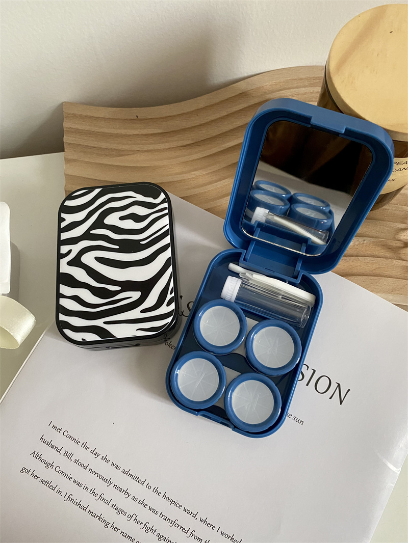 像鱼隐形眼镜盒as627两付装