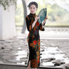 上海旗袍厂GSJ-3008复古改良旗袍花罗婆婆装中国风气质优雅连衣裙 商品缩略图2