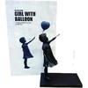 Banksy the girl with heart balloon- 全黑 商品缩略图1