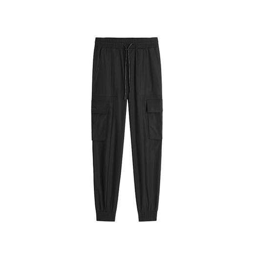 HIM漢崇 束脚裤男秋商场同款潮流工装黑色舒适透气运动休闲裤 商品图4