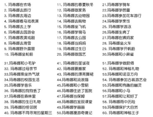 玛蒂娜故事书全60册 商品图1