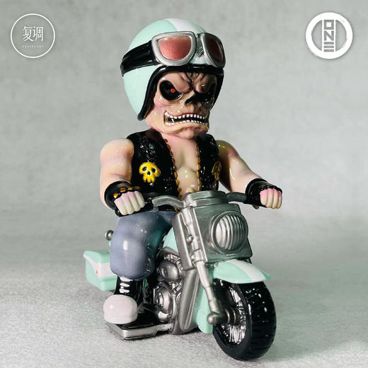 现货 壹工坊 恶鬼骑士 搪胶潮玩 摆件 潮流玩具 商品图0
