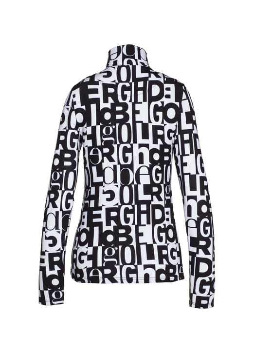 Goldbergh - Letter Ski Pully - Graphic - 女装 - 保暖內衣 - 白色 商品图2