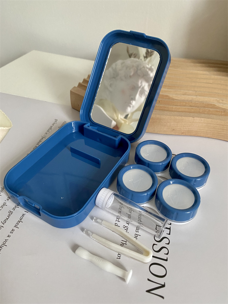 像鱼隐形眼镜盒as627两付装