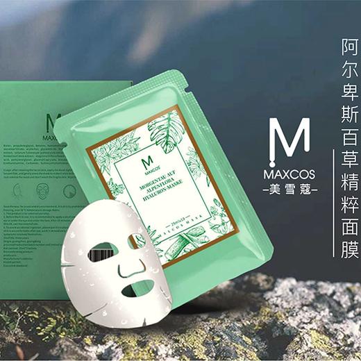 德国MAXCOS/美雪蔻三重玻尿酸面膜阿尔卑斯精粹贴片  补水保湿深层舒缓修护10片 商品图0