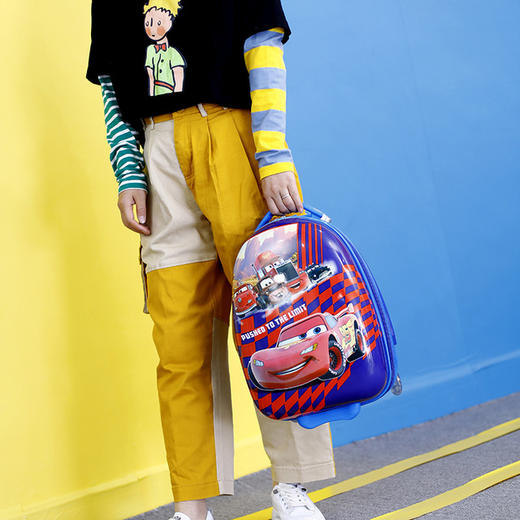 【服饰鞋包】儿童拉杆箱印制logo韩版可爱卡通印花学生拉杆书包16寸行李箱 商品图1