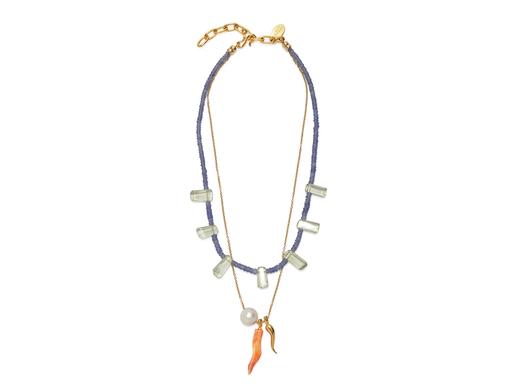 北京仓｜Lizzie Fortunato-Nile-双层 项链［美国设计师］ 商品图1