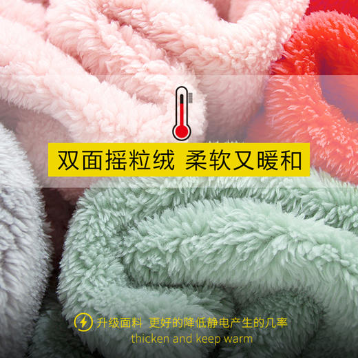 【优衣库同款！】日式摇粒绒保暖外套 男女同款 拉链口袋立领夹克 加厚加绒 时尚百搭 2024年秋冬季新款 热卖 商品图3