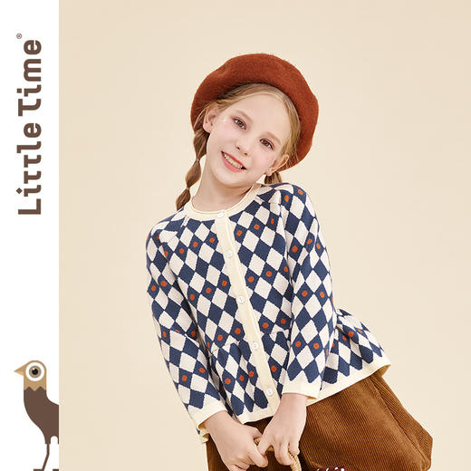 littletime贝雷帽 2021冬季新款多色休闲帽子 商品图3