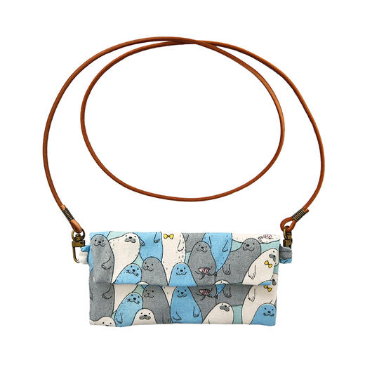 HUJI祤集Comfy斜挎包插画小海豹 商品图3