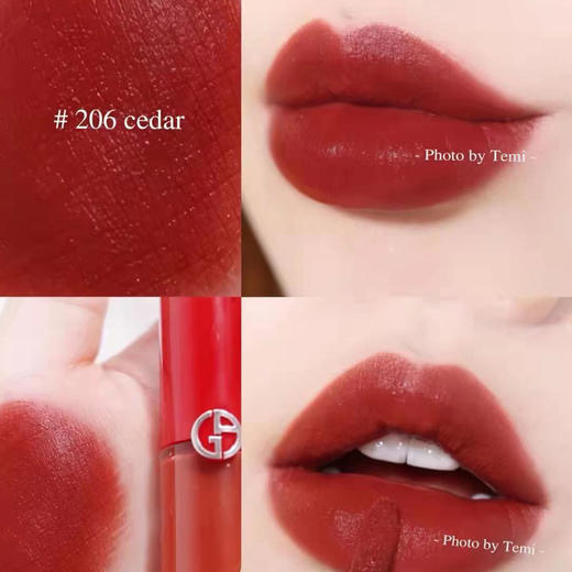 李佳琦推荐色 热门色号一次拥有 | 阿玛尼小烟盒唇釉中样套盒3支 用过一次就会独宠[福利品] 商品图10