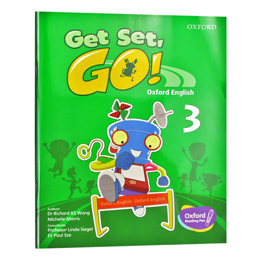 华研原版 牛津幼儿英语启蒙教材 英文原版 Get Set Go Book 3级别学生用书 幼儿园中班TPR教学 支持点读笔点读 英文版进口书籍 商品图0