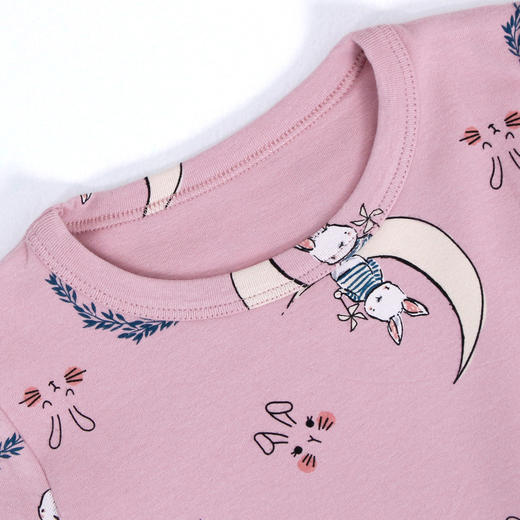 2021纯棉内衣磨毛95棉家居服男童女童秋冬套装（建议拍大1码，偏胖大2码） 商品图1