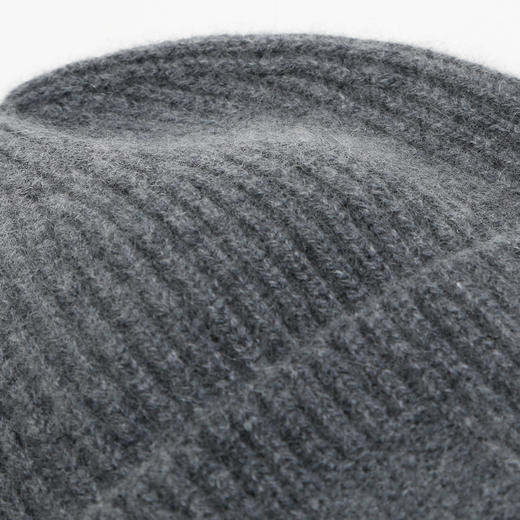 羊绒世家2021年秋冬新品女士羊绒帽子时尚百搭加厚保暖针织帽子 商品图3