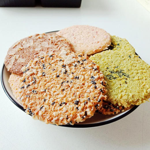 日本进口阡朋萌野薄脆饼干组合（40枚）251.2g 独立包装 酥脆香浓 051394 商品图1