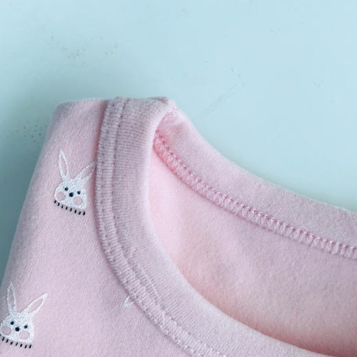 2021家居服 A类德绒圆领儿童保暖内衣男童女童秋衣秋裤两件套装 商品图8