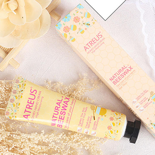 泰国ATREUS蜂蜜护手霜 滋润保湿补水嫩肤清爽不油腻 商品图0