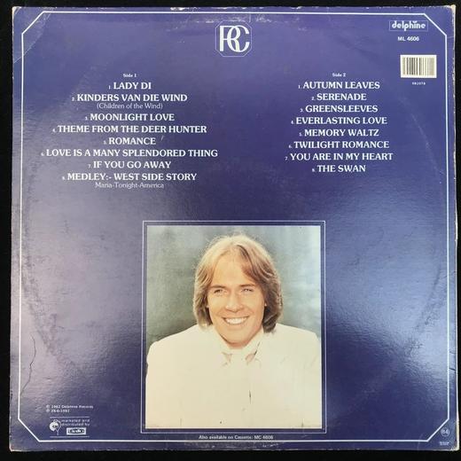 LP黑胶唱片 理查德·克莱德曼《浪漫》 商品图1