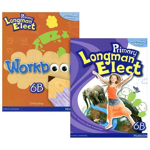 培生香港朗文小学英语教材6b全套 英文原版 Pearson Primary Longman Elect 6B 学生用书+练习册2本 英文版进口英语书籍 商品图0