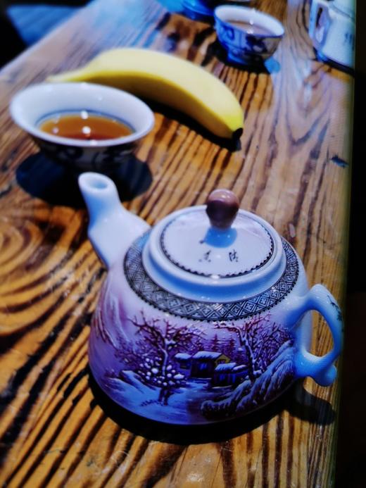 熊国瑞：玛瑙红雪景壶 商品图0