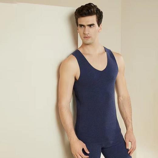 【两件立减！恒温发热】蚕丝贴片男女款保暖背心防风保暖-20℃都可以穿舒适无痕亲肤透气 商品图1