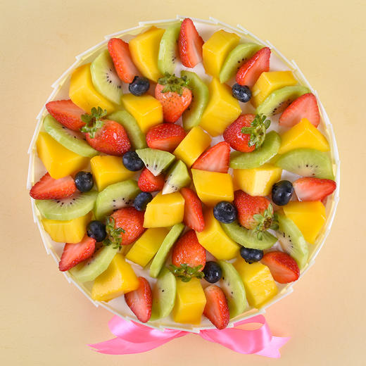 水果摩天轮蛋糕-1磅128元/2磅228元/3磅288元/4磅348元 商品图1