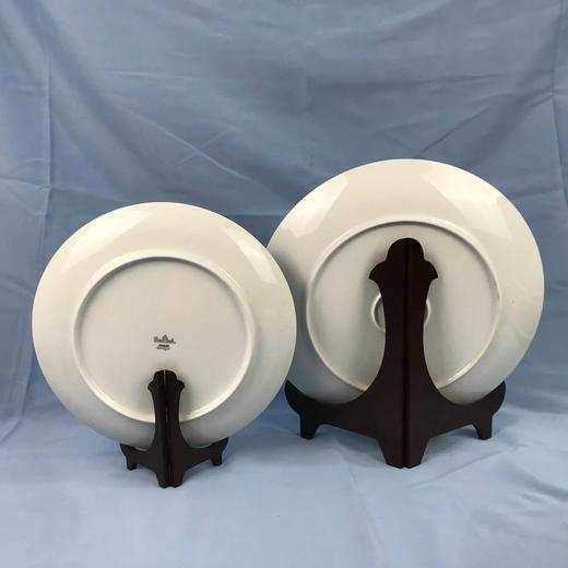 德国顶尖名瓷 卢臣泰白瓷盘 2枚装 原盒保留 商品图1