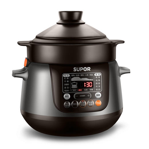 苏泊尔（SUPOR）精控快速炽陶电炖锅TC50YC5     全自动 5.0L 商品图0