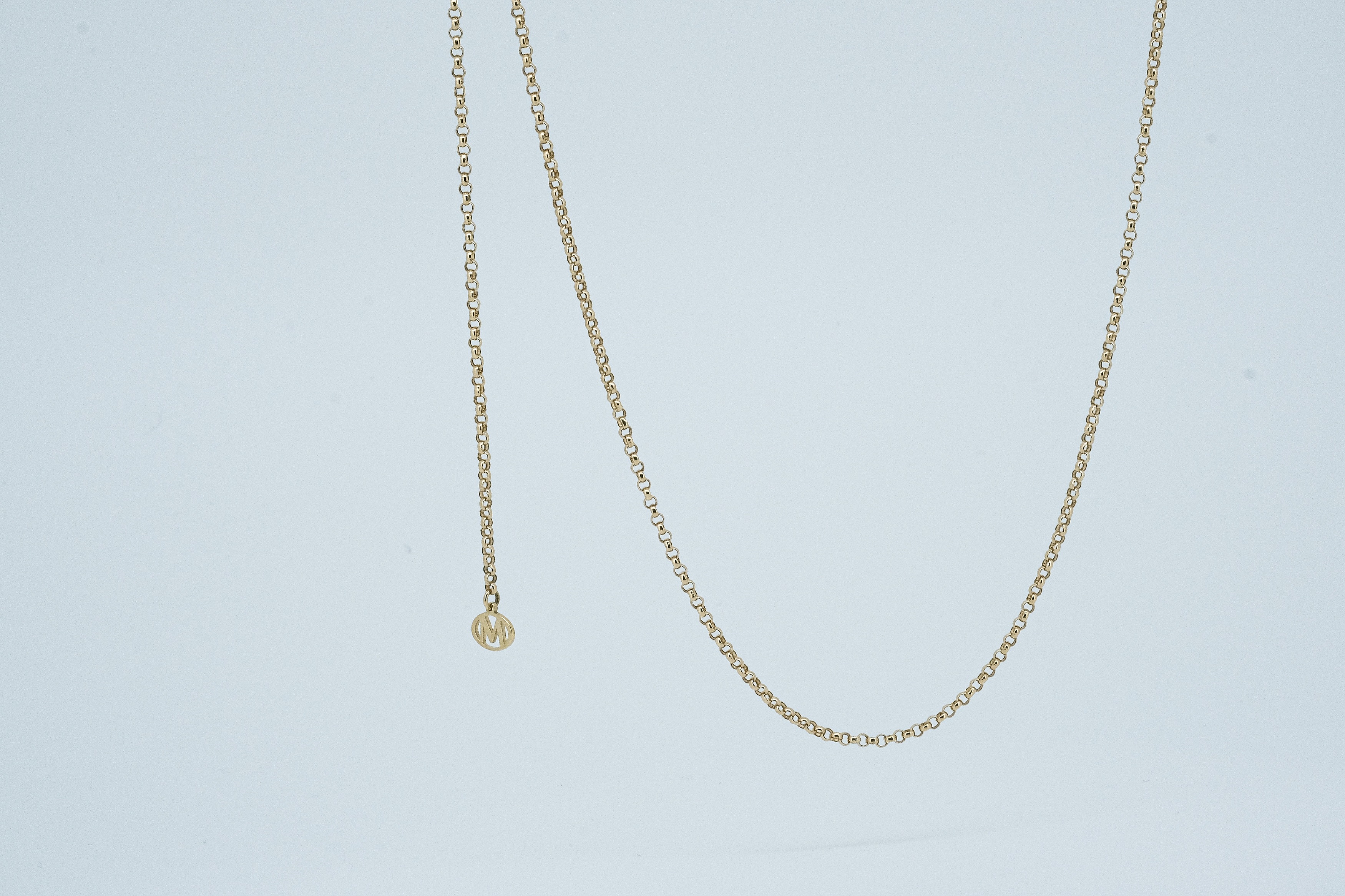 18K 50cm O字链 小O字链