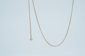 18K 50cm O字链 小O字链