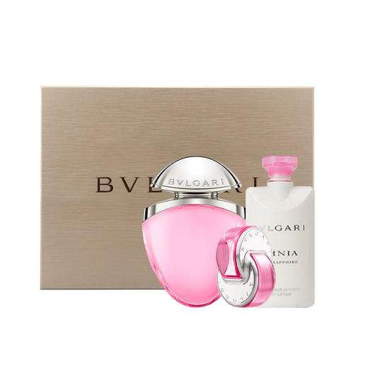 宝格丽粉晶女士淡香水15ml自组礼盒 商品图0