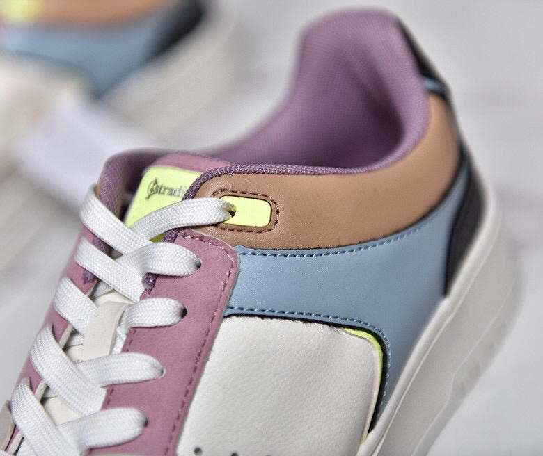 an102207音符家马卡龙配色小白鞋