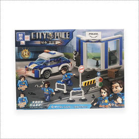 哲高全城警戒追踪QL02264款混装一展示盒8小盒QL0226