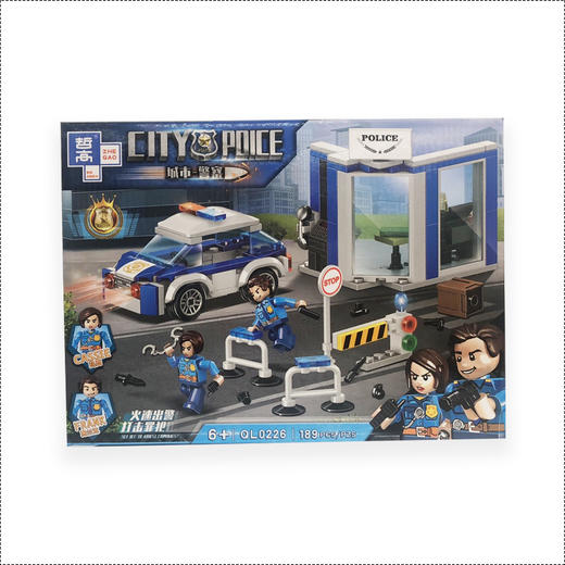 哲高全城警戒追踪QL02264款混装一展示盒8小盒QL0226 商品图0