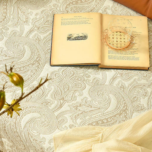 法式唐草系列简约四季通用棉质沙发巾 商品图1