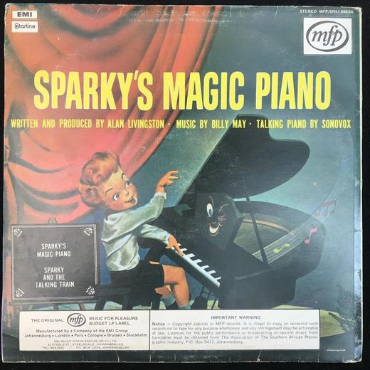 LP黑胶唱片 比利·梅《斯巴基的魔法钢琴》 动画歌曲 商品图1