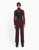 Aztech Mountain - Women Top To Bottom Bib Pant - Bordeaux Multi - 女装 - 滑雪裤 - 酒红色 商品缩略图3