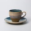 【AITO】日本原产Glaze works美浓烧陶瓷杯碟套装 商品缩略图0