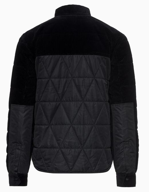 Aztech Mountain - Men Zaugg Quilted Shirt - Space Black - 男装 - 夹克 - 黑色 商品图1