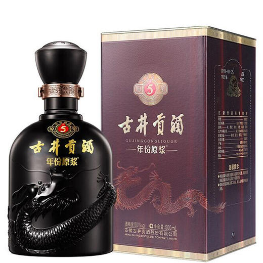 [白酒]古井贡 古5 年份原浆(40.6度500ml 商品图0