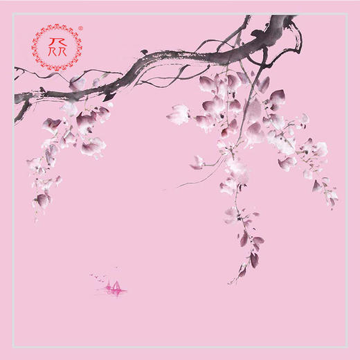 公益爱心『众』品牌 新款一年四季通用桑蚕丝大方巾  风漾年华系列 丝巾围巾 心视觉 商品图2