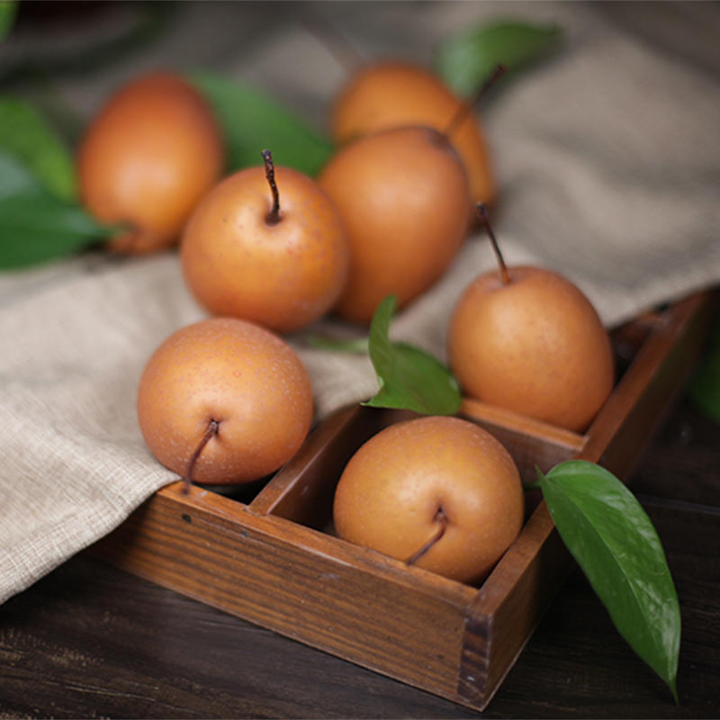 【河南 61 金珠沙梨】半野生小众梨 果香浓郁 野性风味 蒸熟后软