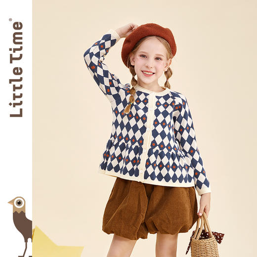 littletime贝雷帽 2021冬季新款多色休闲帽子 商品图2