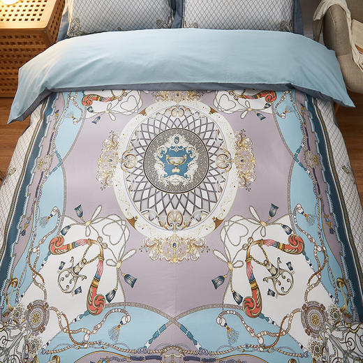 恒源祥 全棉数码印花四件套HYX106TJ【CZ】 商品图2