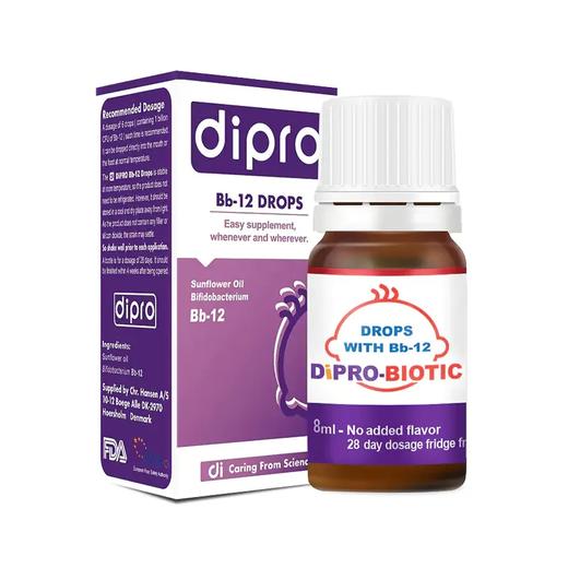 迪辅乐dipro Bb12益生菌  1盒装 8ml/瓶 商品图0